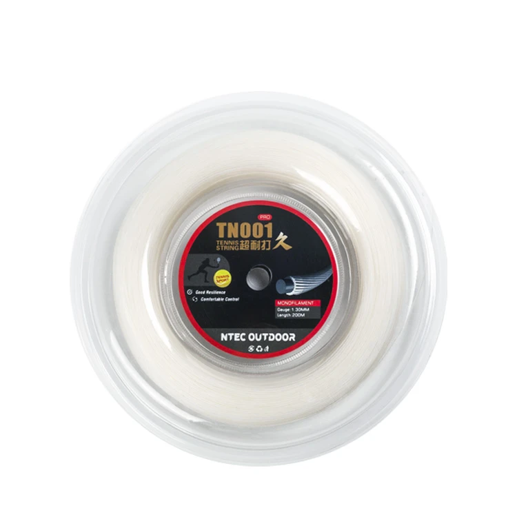Professional Tennis String Polyester Hard String Durable For Tennis Racket Stringing