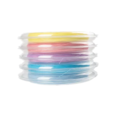 Candy Series Lavender Purple Nylon Durable Badminton Racket String 200m Length With 0.78mm Diameter Bouncing Stand Type